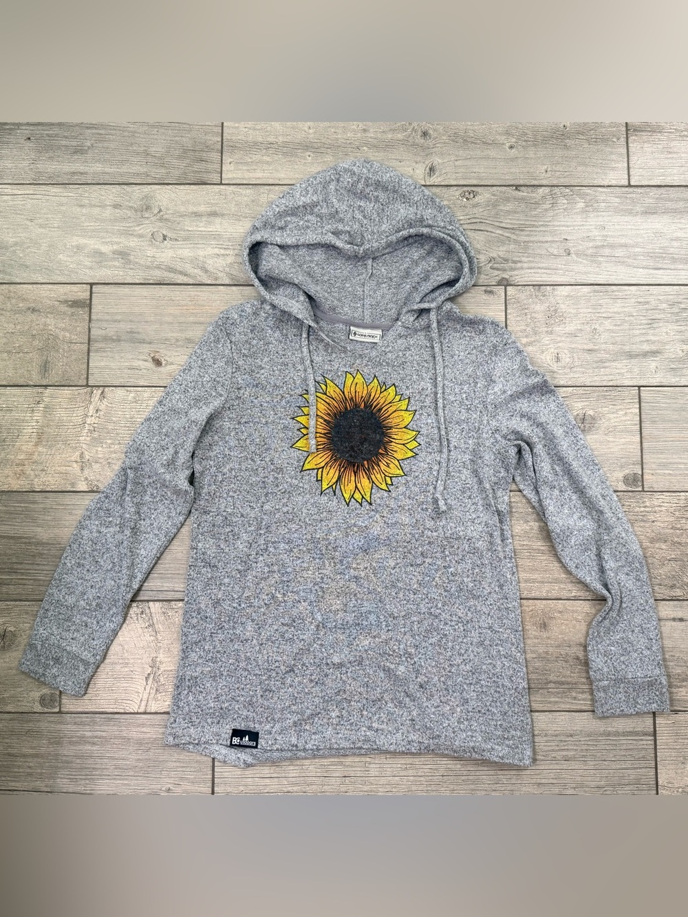 Bryson City Outdoors Soft Light Weight Sunflower Hoodie